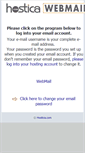 Mobile Screenshot of mail2.hostica.com