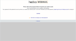 Desktop Screenshot of mail6.hostica.com